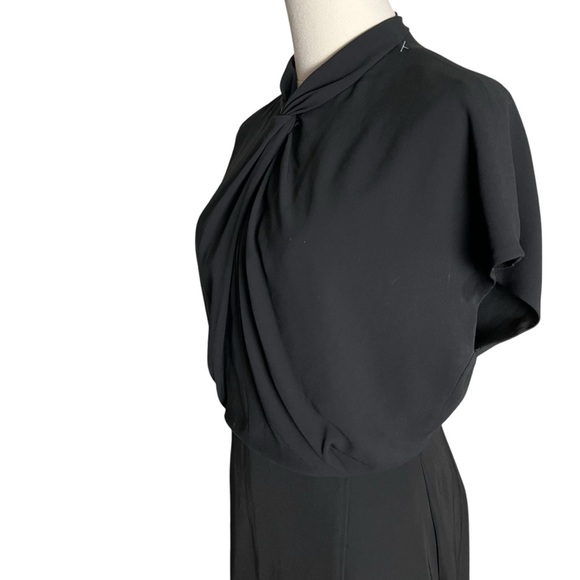 MM.LaFleur Black Crepe Adelaide Dress NWOT Size 4 - Picture 8 of 16